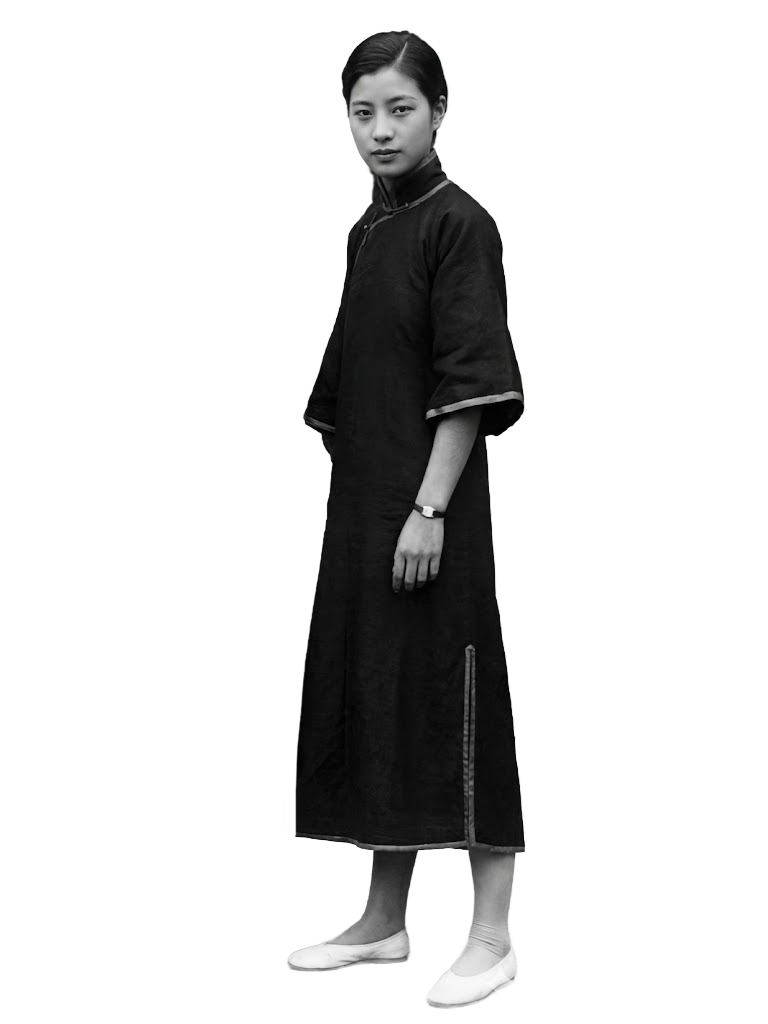 Historical 1920s qipao source photograph