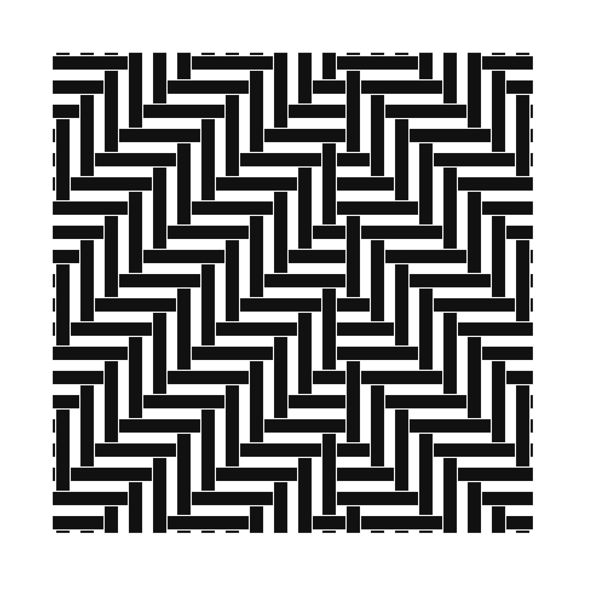 Dense vertical weaving structure map