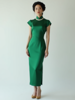 Representative output from the 1950s to 1960s qipao silhouette LoRA