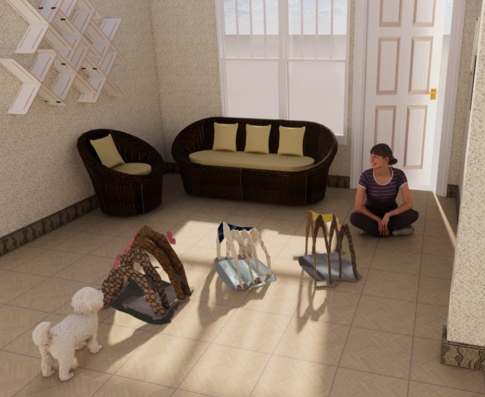 Spring with Life responsive furniture project